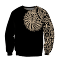 Amazing Polynesian - Maori Tattoo Premium Unisex Hoodie ML