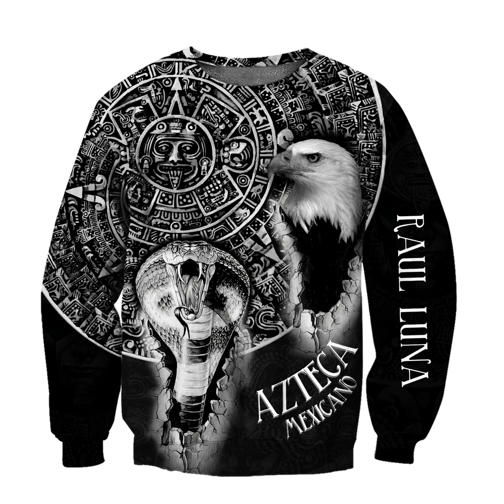 Aztec Mexican Customize 3D All Over Printed Hoodie