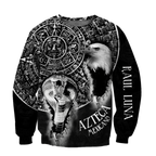 Aztec Mexican Customize 3D All Over Printed Hoodie