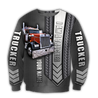 Premium Truck Driver Unisex 3D All Over Printed Shirts MEI