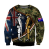 Remember Soldiers camo Australia and Kiwi Veteran 3D print shirts