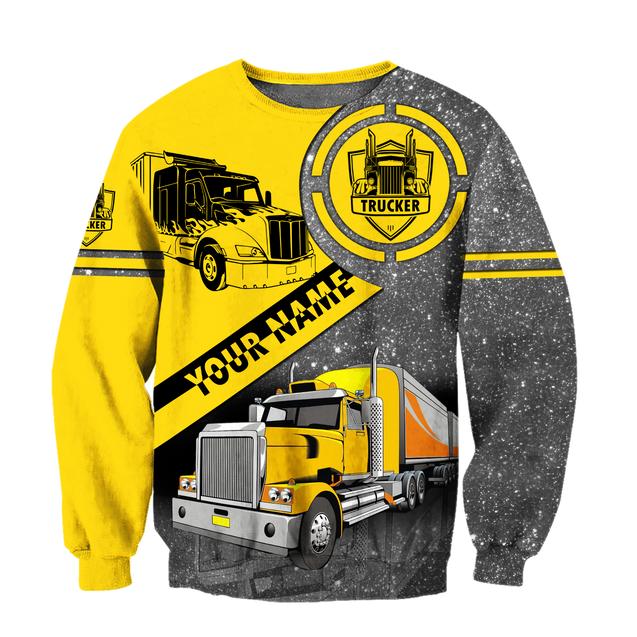 Premium Truck Driver Unisex 3D All Over Printed Shirts MEI