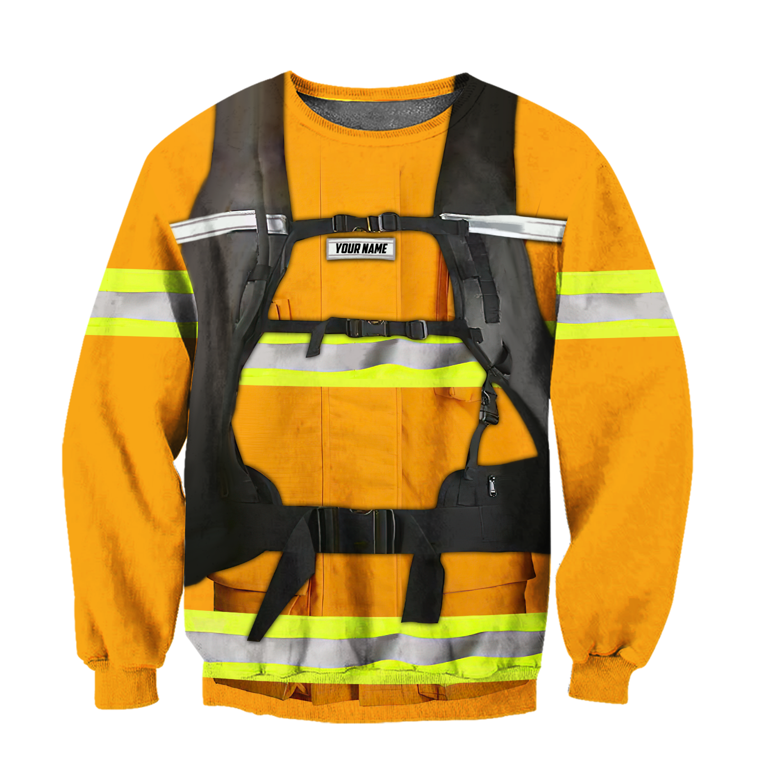 Customize Name Firefighter 3D All Printed Hoodie For Men And Women