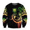 Polynesian Kanaka Hawaii Peronalized Name 3D Unisex Hoodie