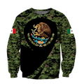 Mexico 3D All Over Printed Hoodie MH17042102