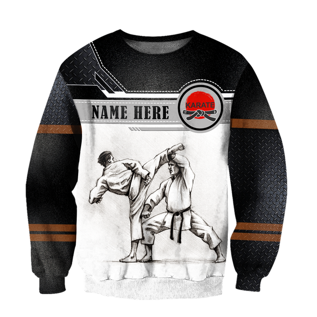 Customize Name Combat Karate Hoodie For Men And Women TNA15032102