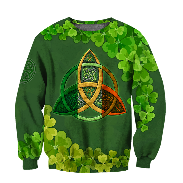 Premium Unisex Hoodie Irish St.Patrick Celtic Knot ML