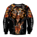 Deer Hunting Camo 3D Hoodie Shirt For Men And Women LAM