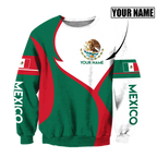 Mexico Hoodie Perionalized 3D All Over Printed Hoodie Shirts