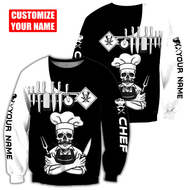 Custom Name Master Chef 3D All Over Printed Unisex Shirts