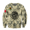 Personalized Mexican Army 3D All Over Printed Shirts