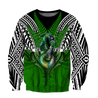 Premium Manaia Silver Fern 3D All Over Printed Unisex Shirts