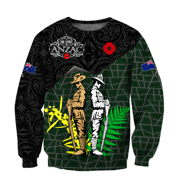 Premium Unisex Hoodie Remember Anzac Day ML