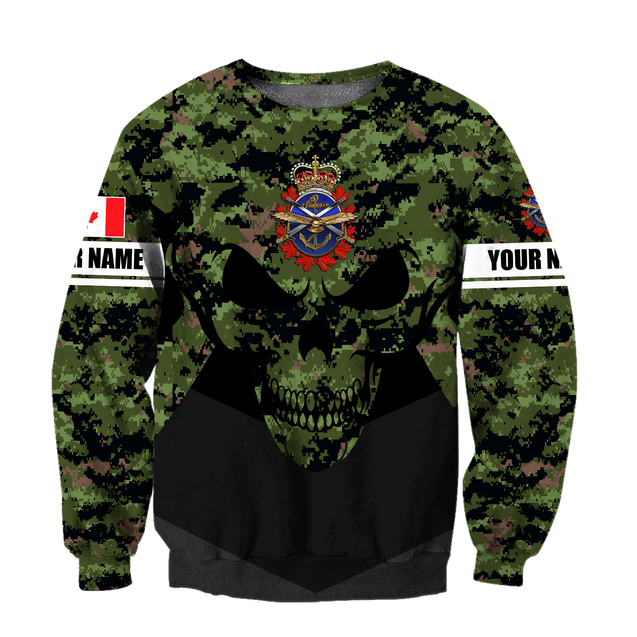 Personalized Name XT Canadian Armed Forces 3D Printed Clothes DA22032105