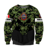 Personalized Name XT Canadian Armed Forces 3D Printed Clothes DA22032105