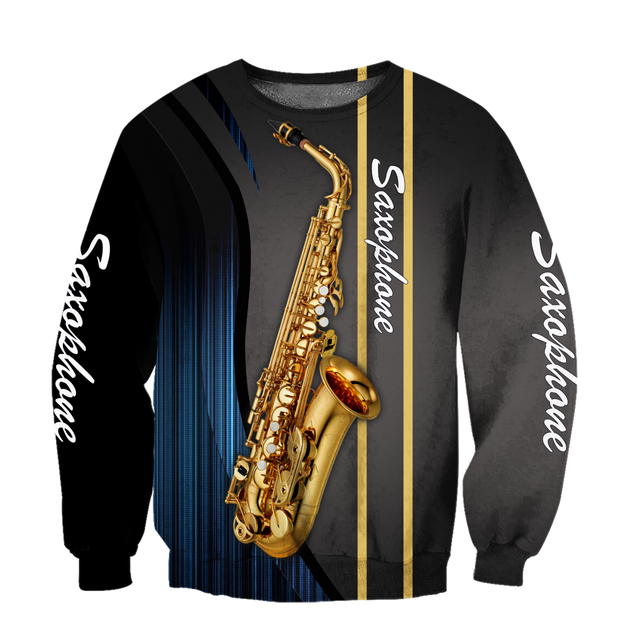 Saxophone Musical Instrument 3D All Over Printed Shirts For Men And Women TN