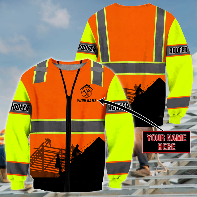 Roofer Man - Custom Name Unisex Shirts