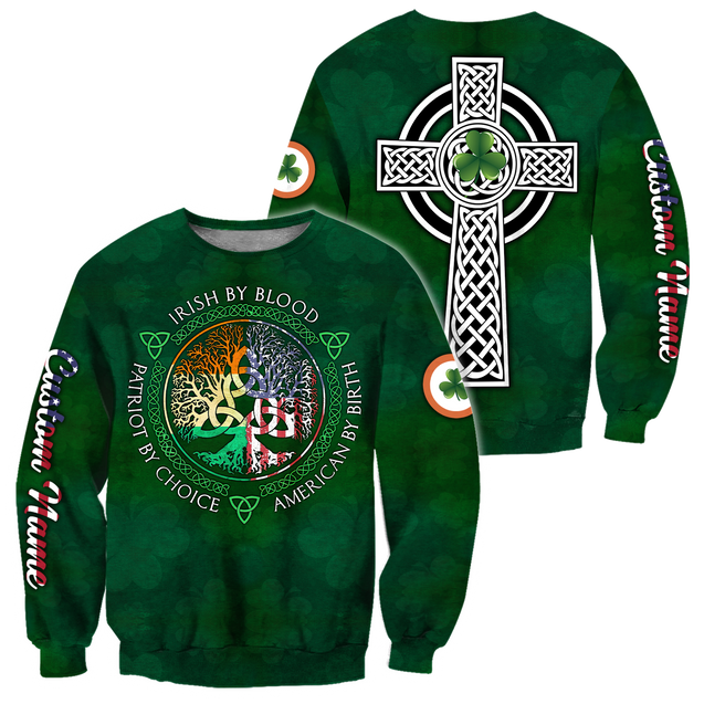 Personalized Irish Saint Patrick's Day 3D All Over Printed Shirts For Men And Women TN