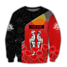 Premium Unisex Hoodie Personalized Remember Anzac Day Maori Tattoo And Aboriginal ML