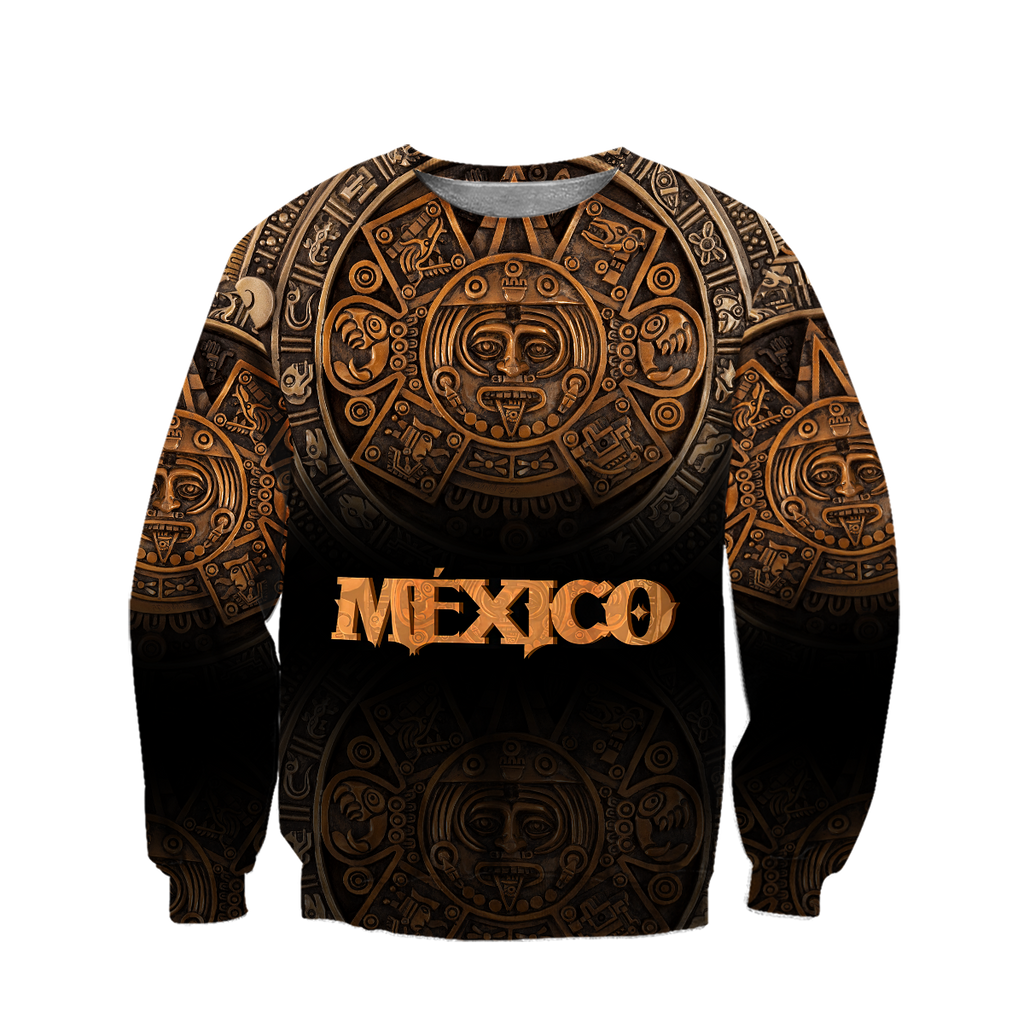 Aztec Mexico Hoodie Personalized 3D All Over Printed Shirts VP06032101