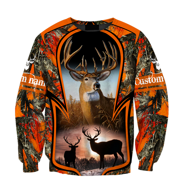 Premium Hunting for Hunter Customize name 3D Printed Unisex Shirts