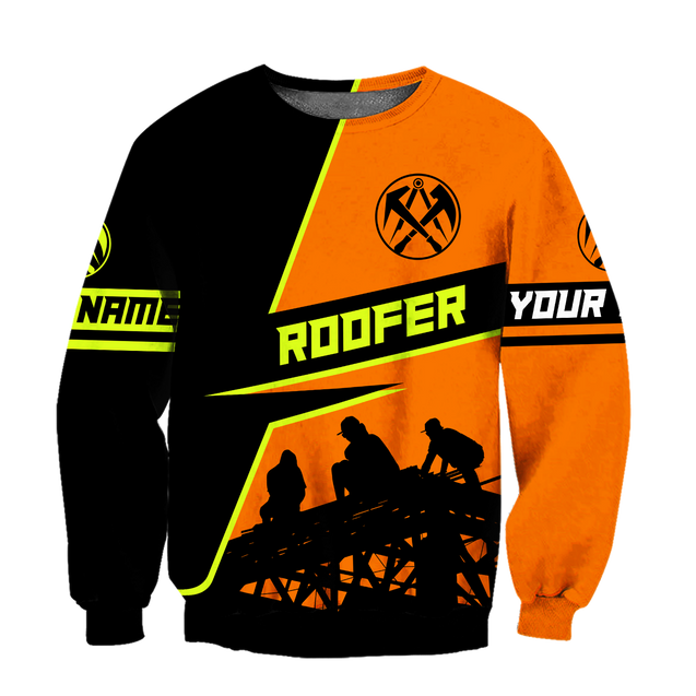 Roofer Man - Personalized Name 3D Hoodie Shirt LAM