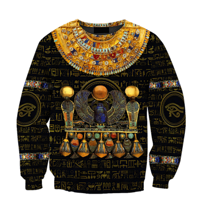 Egyptian Gods Ancient Khepri unisex 3d all over printed shirts