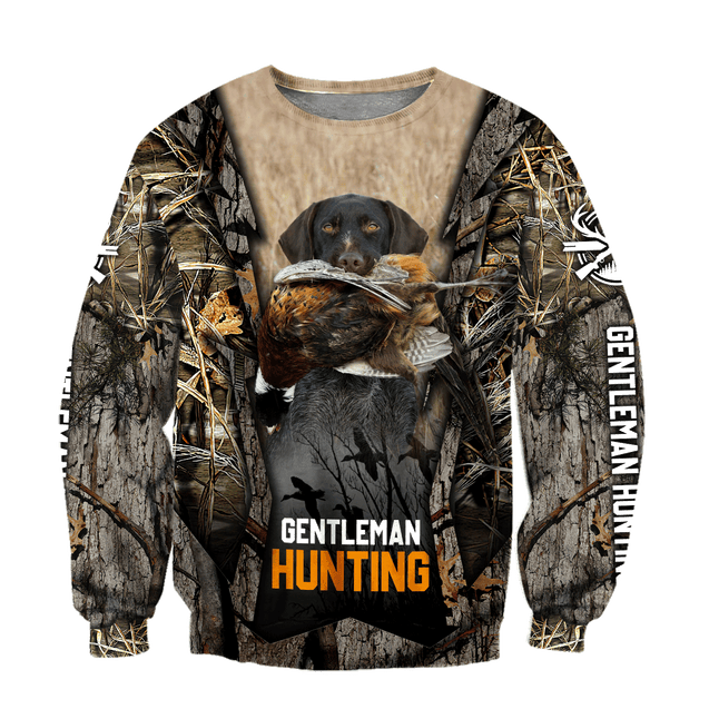 Hunting Dog 3D Over Printed Unisex Deluxe Hoodie ML