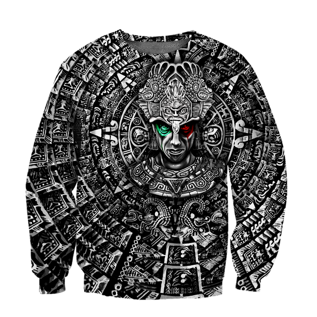 Aztec Warrior Mexican 3D All Over Printed Unisex Shirts