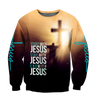 Premium Unisex Hoodie 3D All Over Printed Easter Day Christian Jesus No12 ML