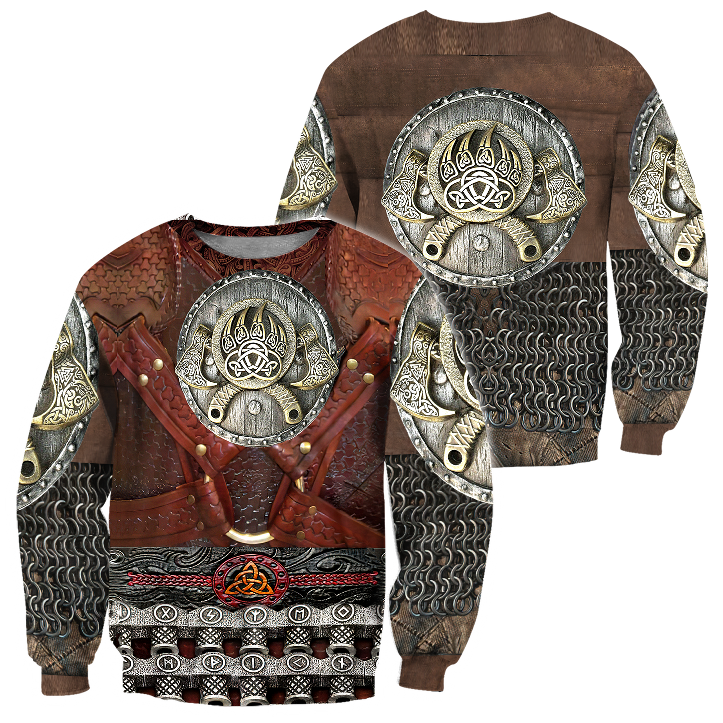 Viking Armor 3D All Over Printed Unisex Shirts