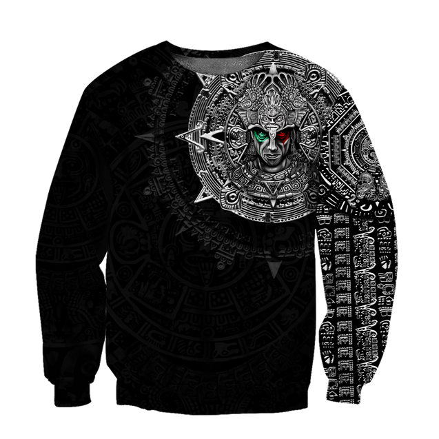 Mexico Aztec Warrior 3D All Over Printed Unisex Shirts