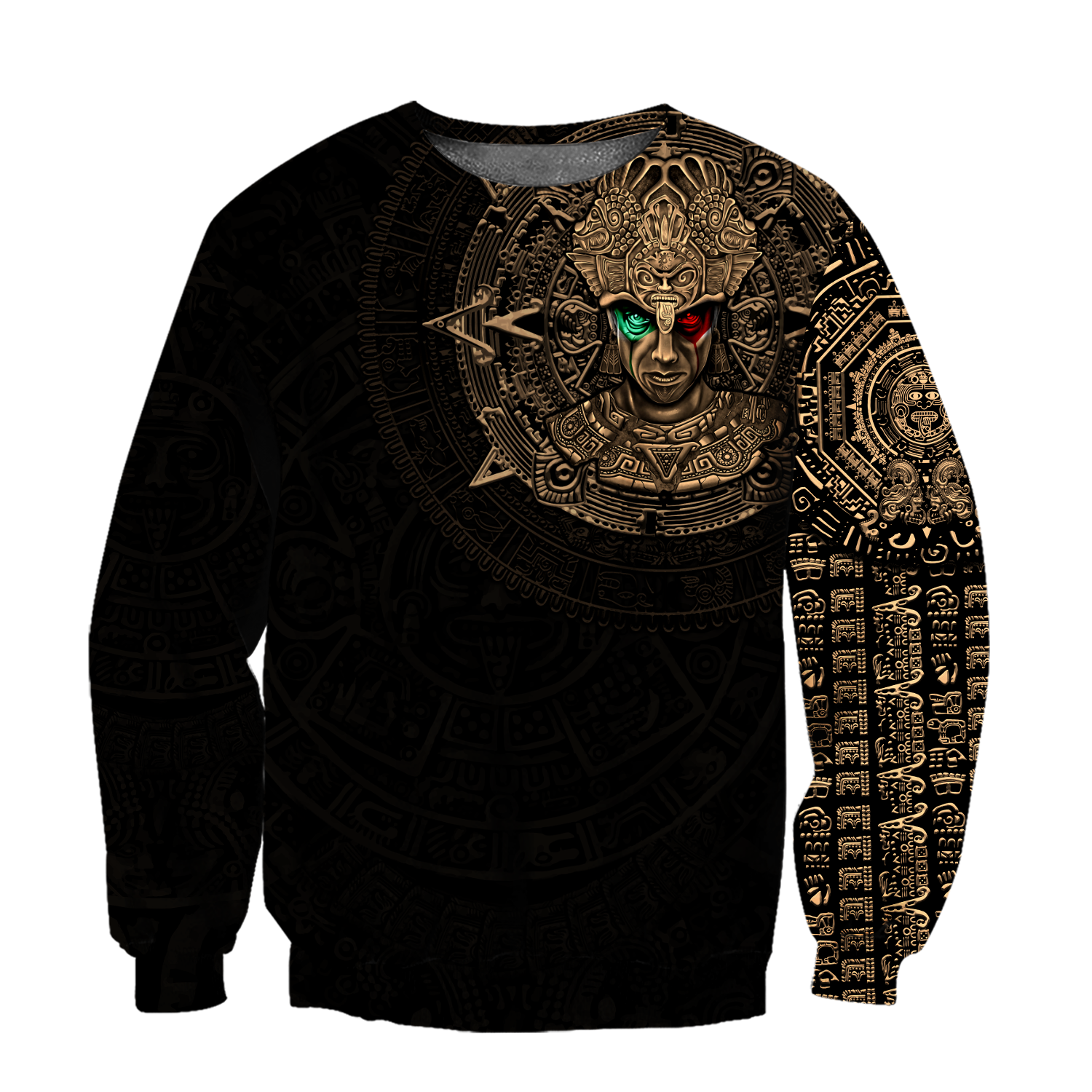 Aztec Mexican Hoodie 3D All Over Printed Unisex Shirts