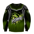 Bass master fishing stainless steel 3d print shirts