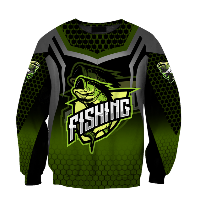 Bass master fishing stainless steel 3d print shirts