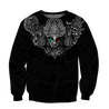 Aztec Warrior 3D All Over Printed Hoodie