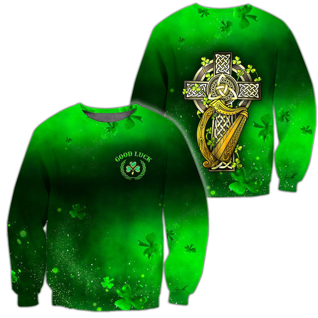 Premium Unisex Hoodie Irish St.Patrick Good Luck ML