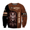 Personalized Name Aztec Pride 3D All Over Printed Hoodie DQB19042101