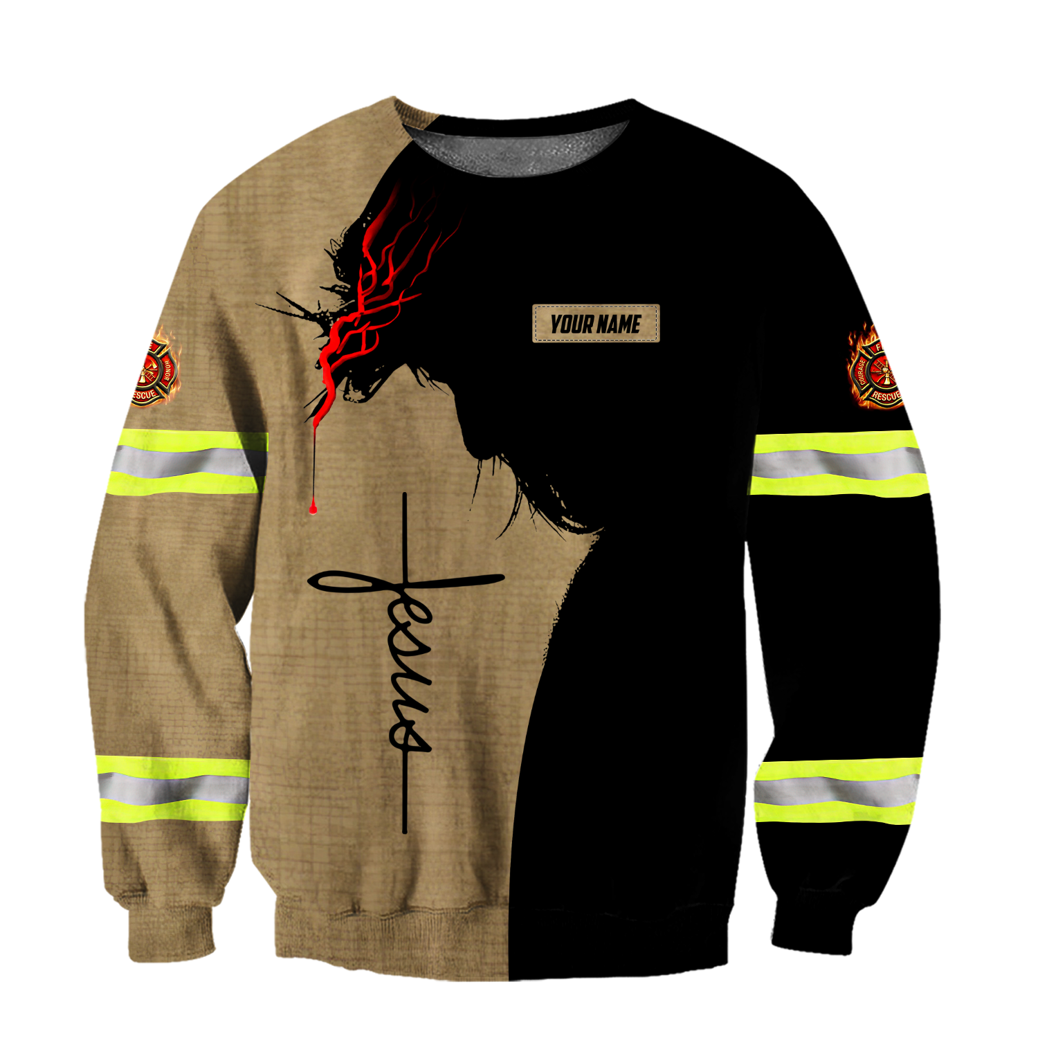 Customize Name Firefighter 3D All Printed Hoodie For Men And Women MH08012001