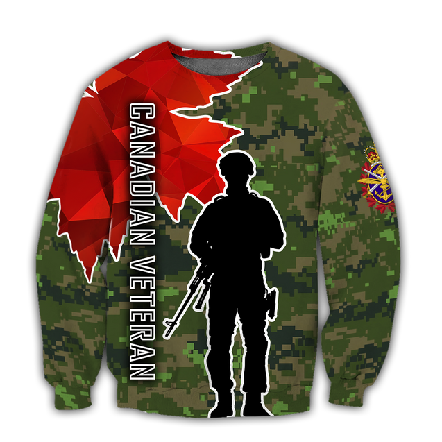 Canadian Veteran 3D All Over Printed Shirts NTN06032103