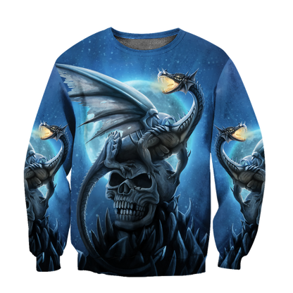 Premium Skull 3D All Over Printed Unisex Shirts