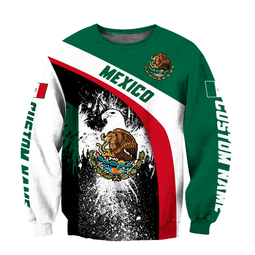 Mexico Hoodie Persionalized 3D All Over Printed Shirts