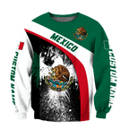 Mexico Hoodie Persionalized 3D All Over Printed Shirts