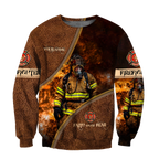 Customize Name Firefighter Hoodie For Men And Women MH06022102