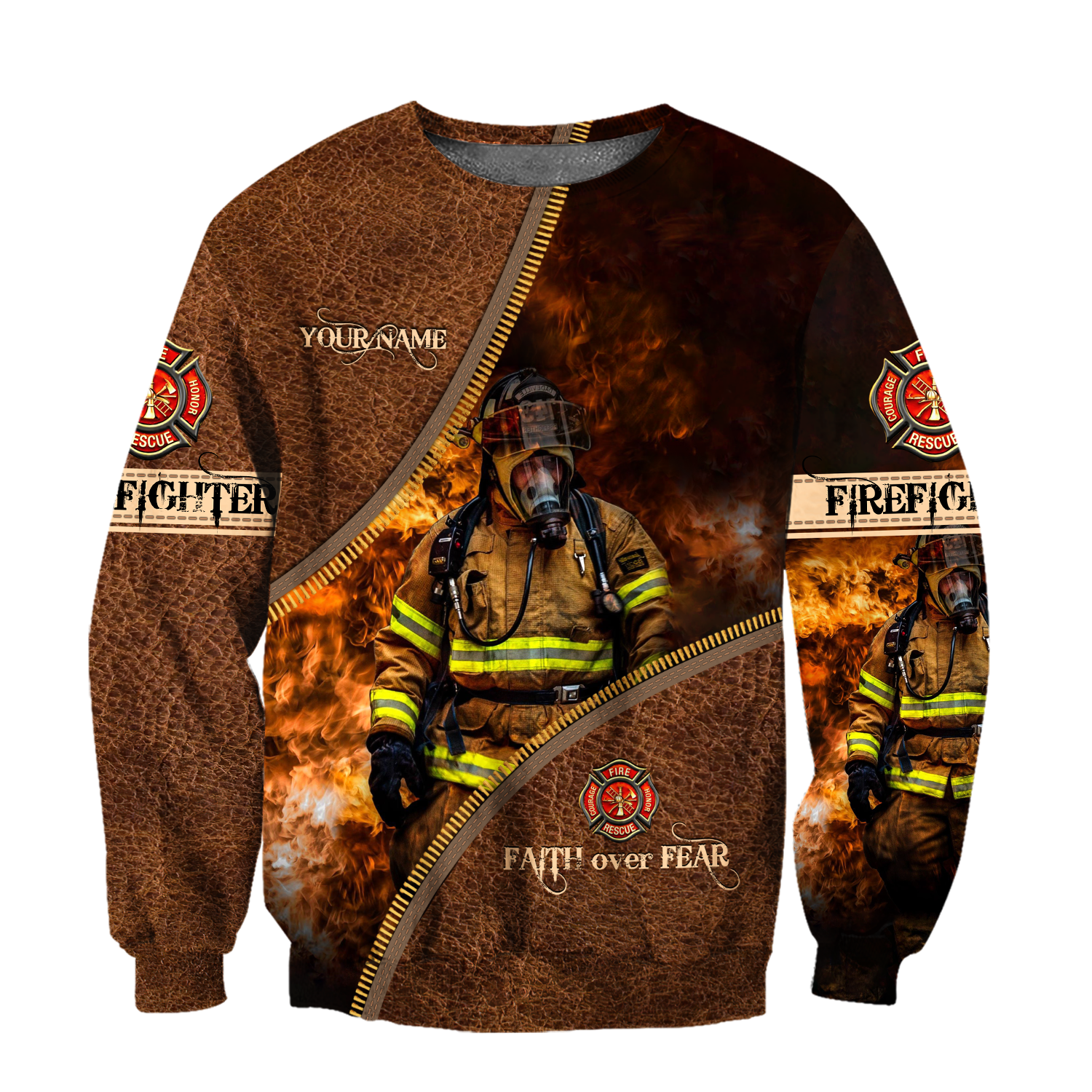 Customize Name Firefighter Hoodie For Men And Women MH06022102