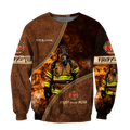 Customize Name Firefighter Hoodie For Men And Women MH06022102