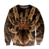 Spider Tarantula 3D All Over Printed Premium Unisex Hoodie ML