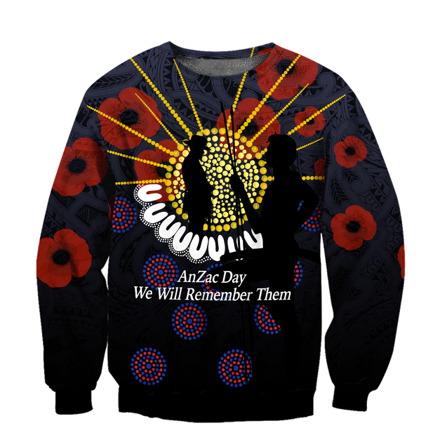 Premium New Zealand Maori And Australia Aboriginal Anzac Day 3D Printed Unisex Shirts TN DD29032101