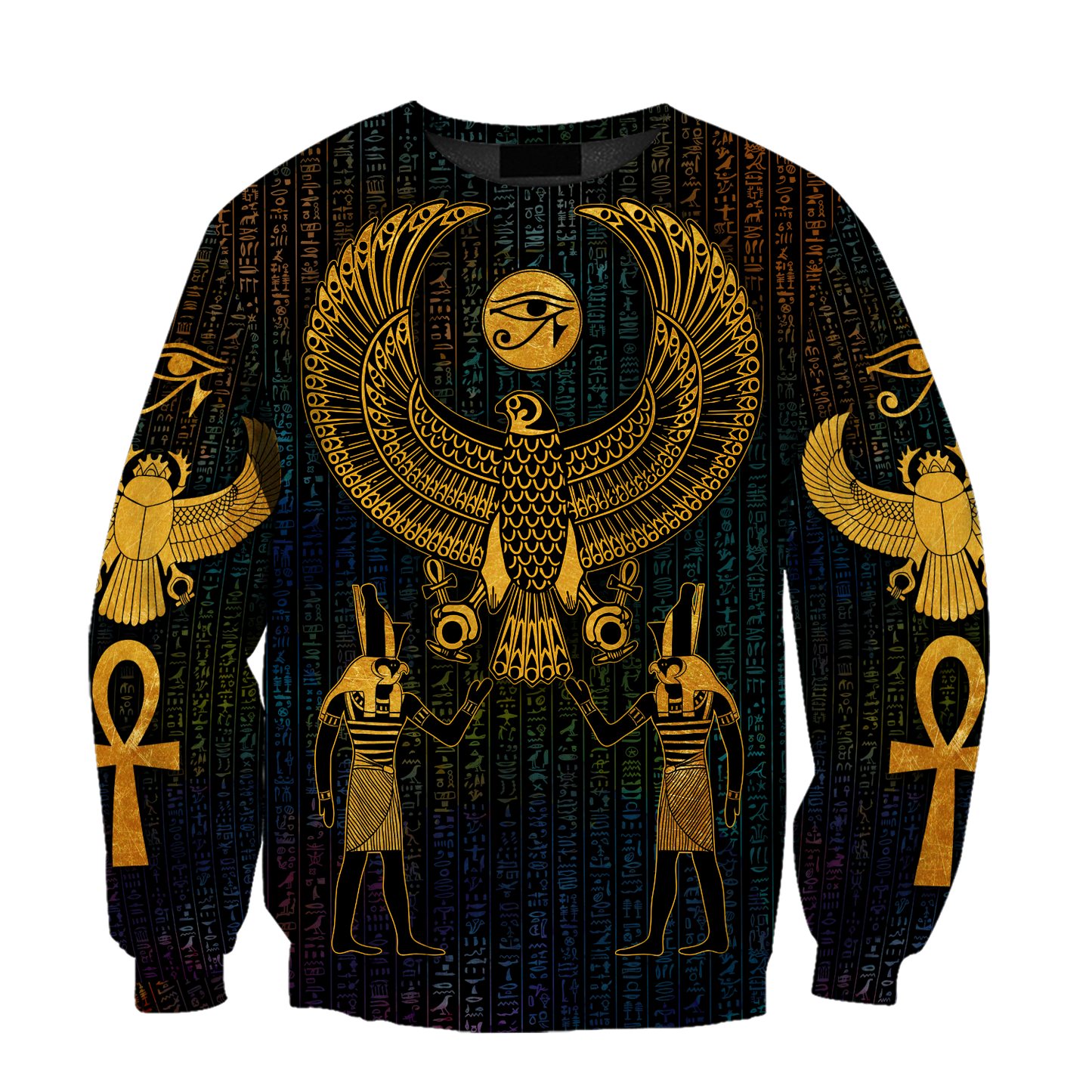 Hieroglyphics Ancient Egypt 3D All Over Printed Shirts