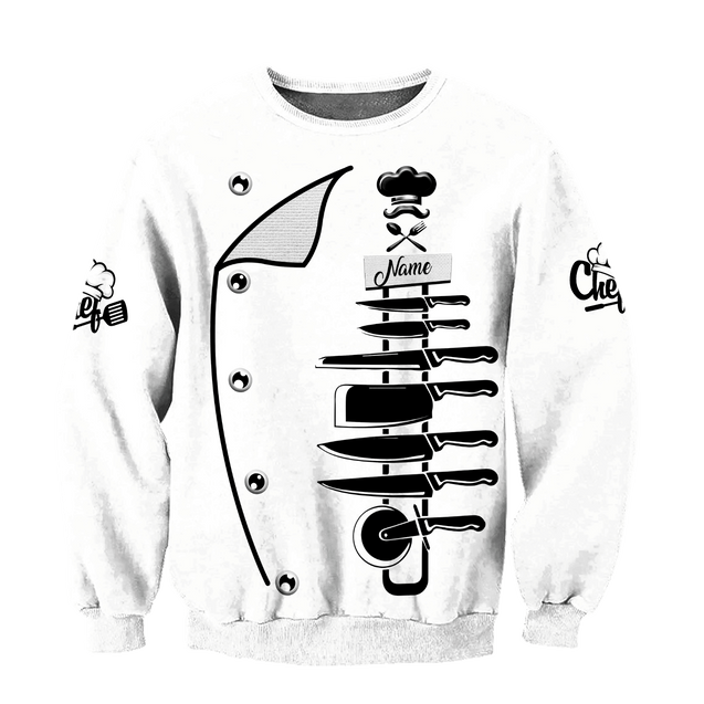 Custom Name Master Chef 3D All Over Printed Unisex Shirts